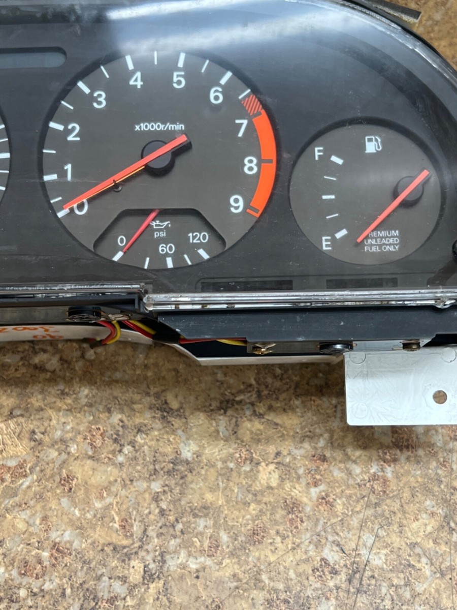 90 Nissan 300zx OEM Instrument Gauge Cluster Odometer Non