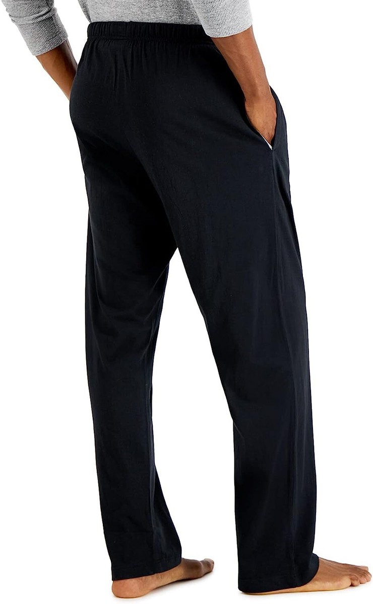 Hanes Jersey broek voor heren, pyjama-onderstuk, charcoal heather, L