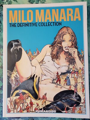 Milo Manara The Definitive Collection PB  Erotic Graphic Novel Anthology VG