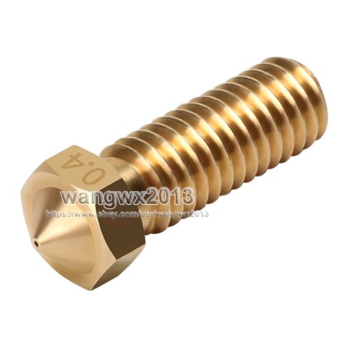 1x 0.2-1.2mm M6 Brass Extruder Print Nozzle Head For 3D Printer E3D 1.75mm/3.0mm - Picture 4 of 5