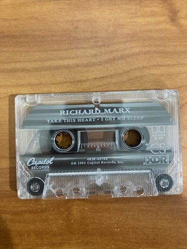 Richard Marx – Take This Heart CASSETTE - Picture 2 of 5