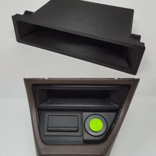 1988-1991 Honda EF Civic Storage Pocket - rare optional lower console 89 90 trim