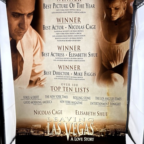 Leaving Las Vegas Original Filmposter (Version B) doppelseitig 27x40 gerollt - Bild 2 von 8