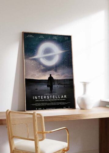Affiche interstellaire imprimée, affiche interstellaire, affiche de film interstellaire - Photo 1 sur 2