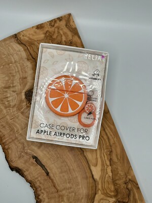dELIA*S Apple AirPod Pro Orange Slice Case Cover With Key ring Anti-shock