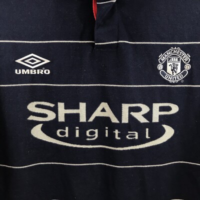 BNWT Manchester United Away Football Shirt 1999/00 Adults XL Umbro