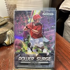 2022 Prizm Draft Picks Baseball Hao-Yu Lee Power Surge PURPLE WAVE Prizm