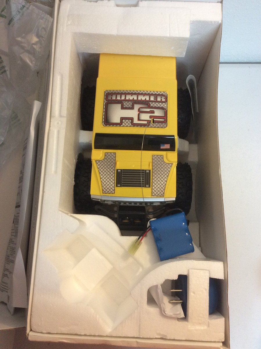 NIKKO ラジコン HUMMER H2＋プロ製作カスタム充電器付き NIKKO HUMMER H2 RC Truck 12”L 27MHz W/Battery No Remote No Charger