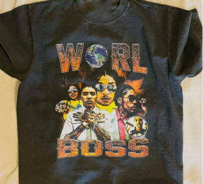 Vybz Kartel Worl Boss TT Shirt- HOT - New July 4th Shirt,, Hot Gift July Shirt