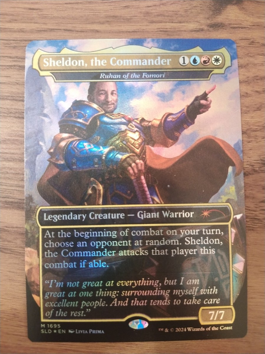 Sheldon) Ruhan of the Fomori *FOIL* [SLD] Sheldon's