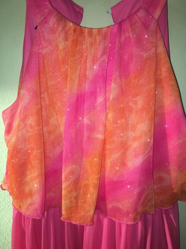 Amy Byer Pink Sparkle Party Dress Special Occasion worn once size 12 Girls - Picture 2 of 5