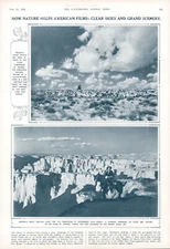 1930 ANTIQUE PRINT USA FILMS ARIZONA ZANE GREY LONE STAR RANGER (170)