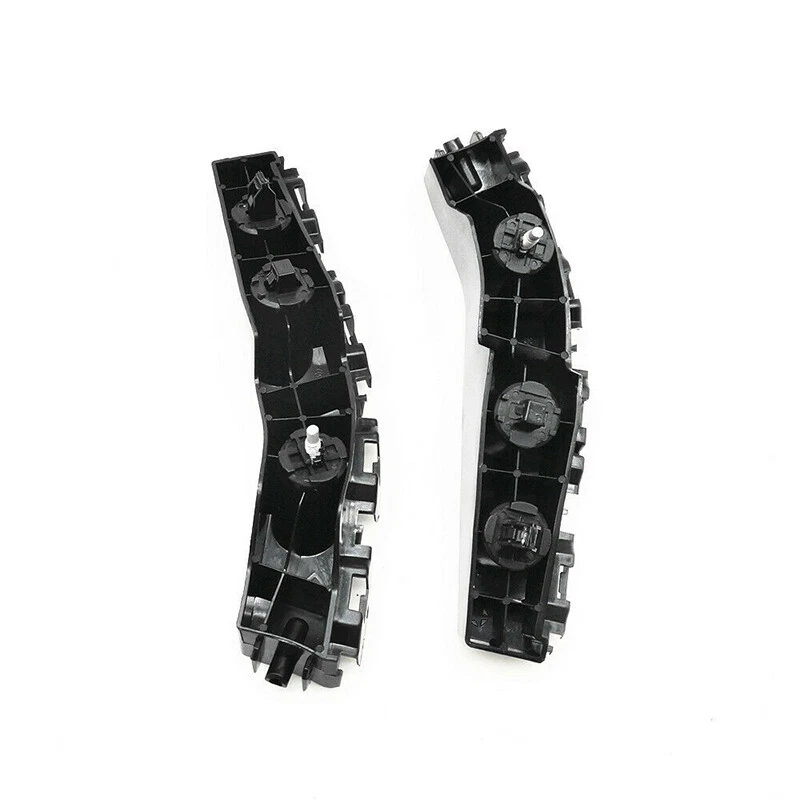 2 peças suporte de para-choque dianteiro preto suporte de retenção para Jeep Compass 2011-2017 - Imagem 4 de 4