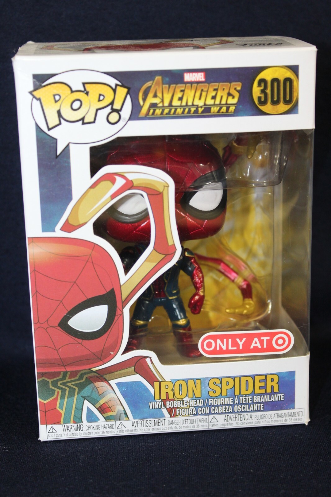 funko pop 300 iron spider