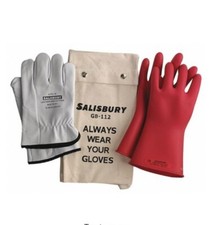 Salisbury by Honeywell Linesman Glove Kit red class 0, GK0011R/9 length 11 size9