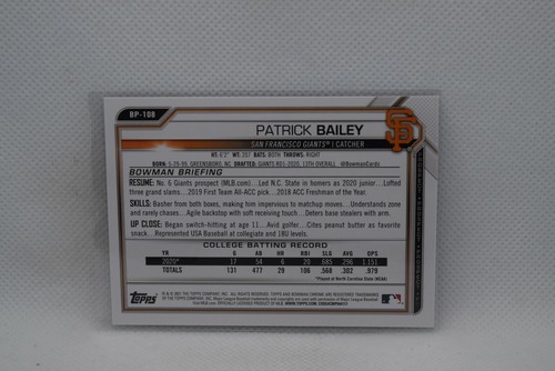 2021 Bowman Prospects and Rookies Select Your Future Stars - Free Shipping! - Picture 173 of 237