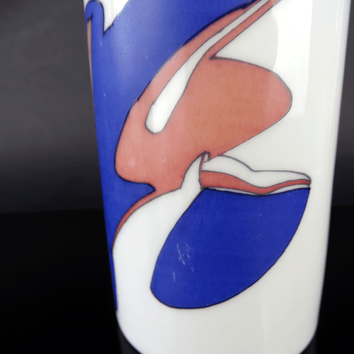 seltene STEN LYKKE MADSEN Design Vase, Bing & Grondahl B&G Porzellan, Denmark - Bild 10 von 11