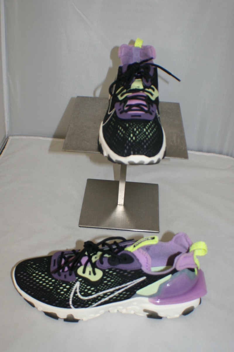 Nike React Vision Gravity Sz 9 Dimsix Blk/Purple/White  display picture 3