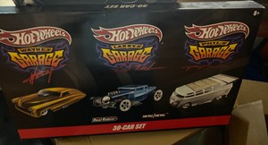 hot wheels larry's garage 30 car set