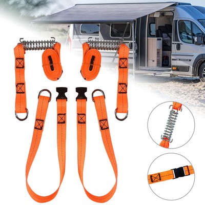 Awning Storm Strap Over Roof Awning Tie Down Kit Adjustable Caravan Motorhome