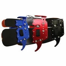 SAS Elite Aluminum Suede and Leather Finger Tab Archery Recurve Bow Range Guard