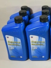 224114722  Chevron Supreme Motor Oil SAE30 1-Quart Case of 6