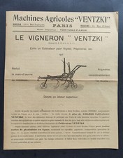 Le vigneron Ventzki - Vignes - Charrues