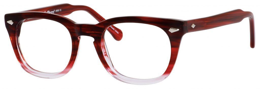 Hemingway H4668 Blue Light Glasses Burgundy Fade 48mm Multi-Focus Lenses-image
