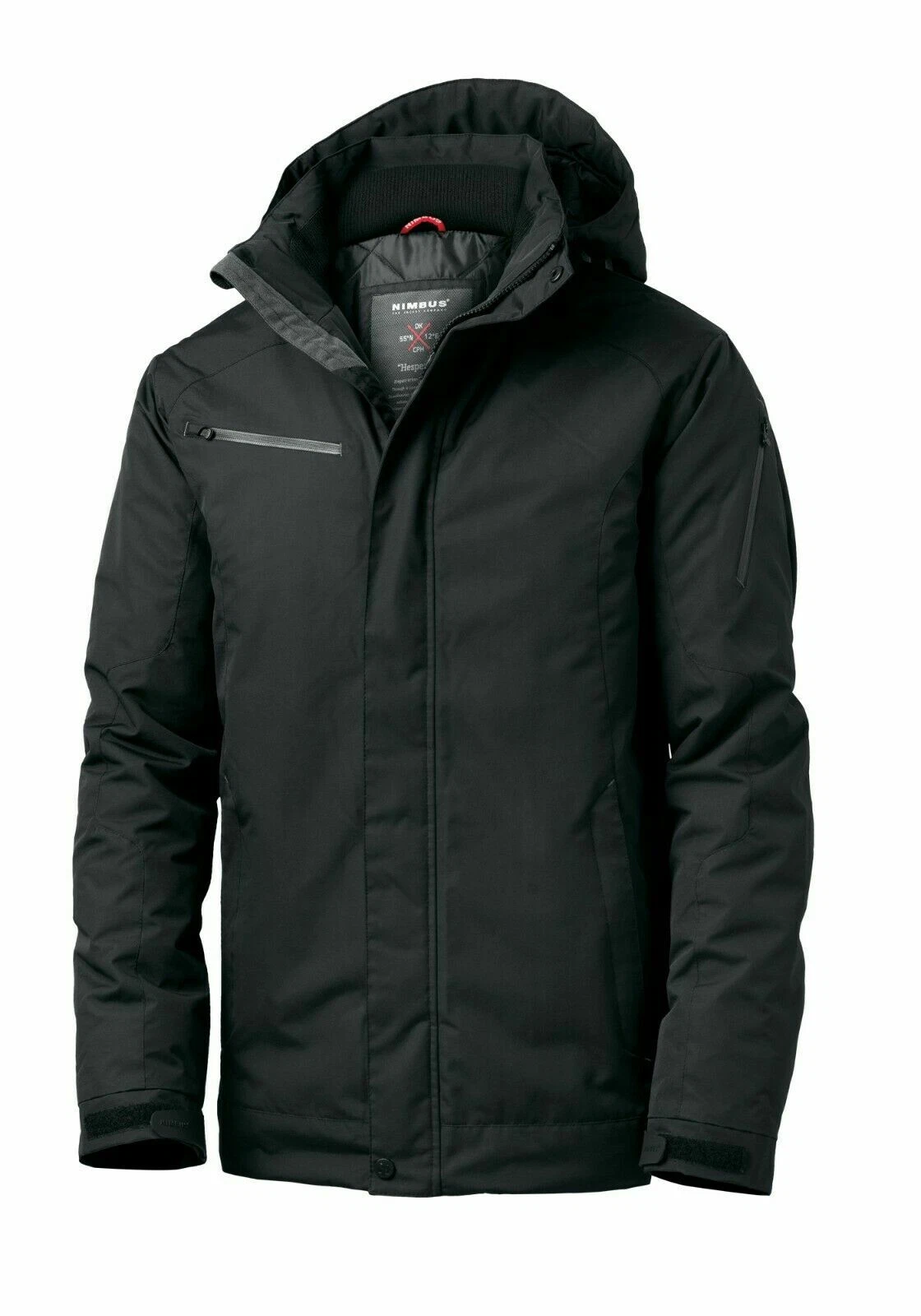 Nimbus Mens Hesperus Performance Jacket (Breathable Wind&Waterproof) LARGE BLACK