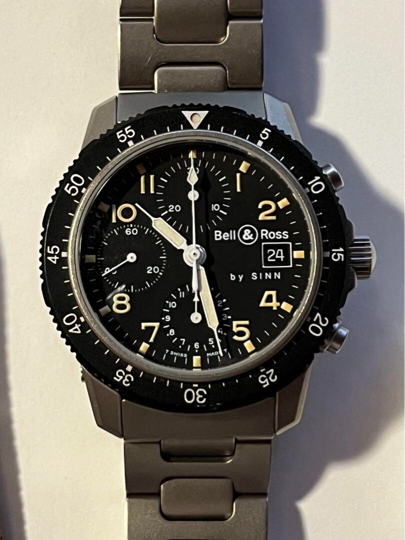 Bell & Ross by SINN Titanium AT Limited Edition 161/300 Back Scale  