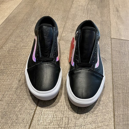 Vans Holo Sidestripe Old Skool Platform Shoes - Black True White Size 9  Women's | eBay