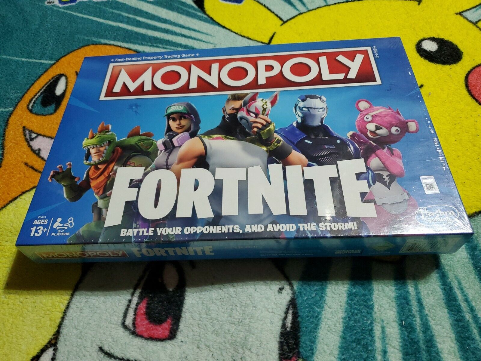 Hasbro FORTNITE MONOPOLY Ages 13+ 2-7 Players