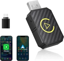 Mini Apple Carplay Wireless Adapter and Android Auto Wireless Adapter