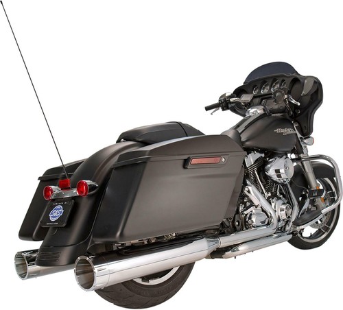 S AND S CYCLE MUFFLERS 4.5" CHR/TRACR 550-0624