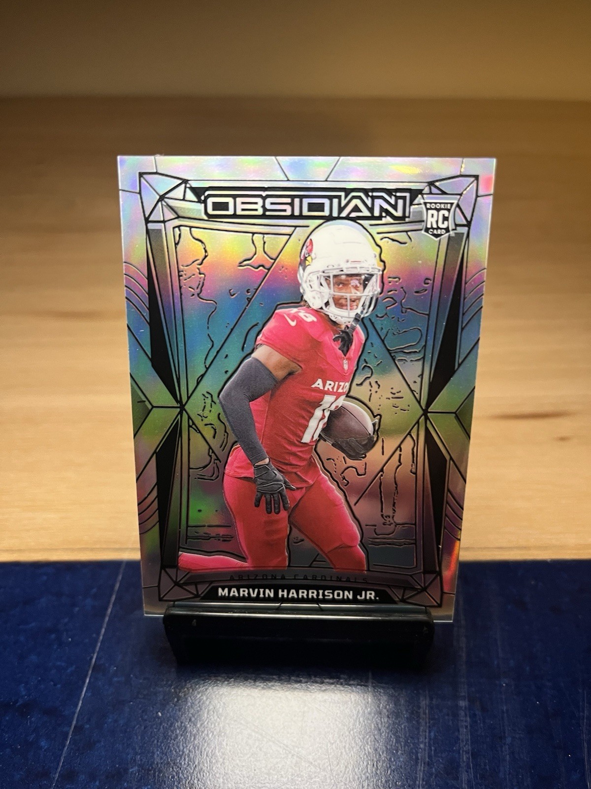 2024 Panini Obsidian Marvin Harrison Jr. #1 Silver /75 (RC)