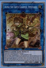 Yu-Gi-Oh! Aussa the Earth Charmer, Immovable Starlight Rare IGAS-EN048