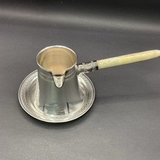 Kaffeekocher Türkische Mokkakanne Espressokocher Cezve Ibrik 900er Silber