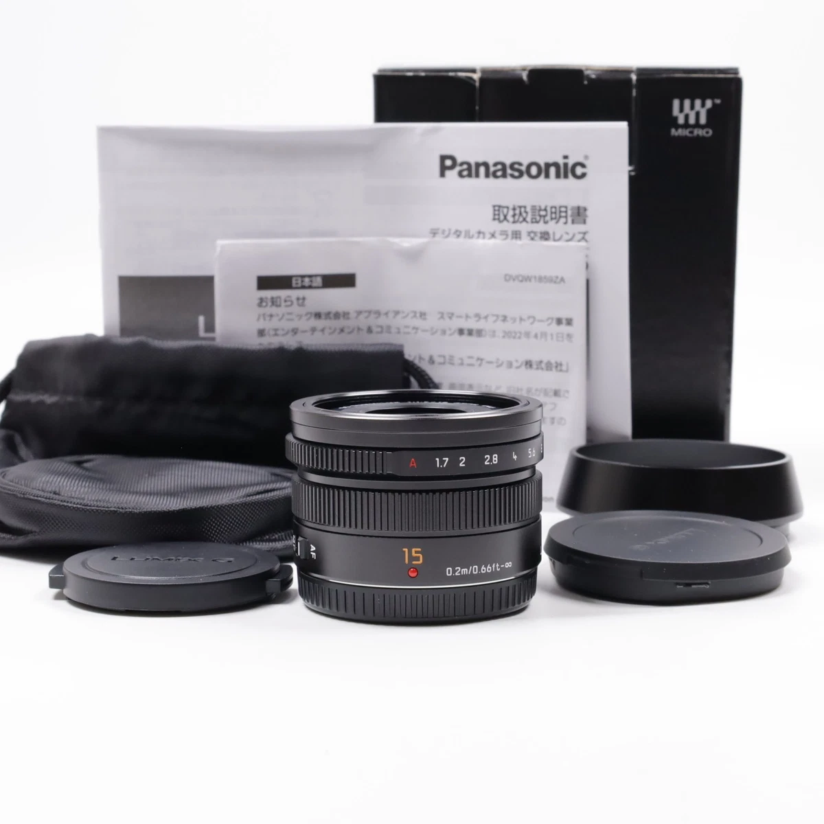 Panasonic 15mm f/1.7 Camera Lenses | eBay