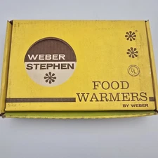 Vintage Weber Stephen Food Warmer WW104 New in Box NIB Electric Heating Plate
