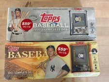 Lot Of 2 Topps Baseball Factory Sealed Sets - 2009 + 2011 Target - Mantle Patch