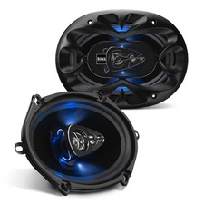 BOSS Audio Systems BE5768 5×7 4-Way Car Speakers 300W Max LED Illuminated