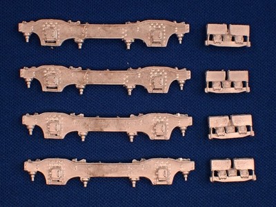 KOSMETIK DREHGESTELL LNER GRESLEY 8 FUSS 6 ZOLL SCHWERLAST (2 DREHGESTELLE)