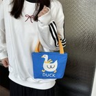 Portable Women's Handbag Mini Tote Bag Cute Canvas Bag