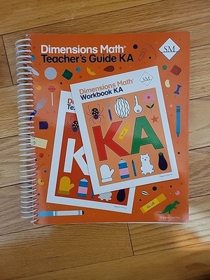 Dimensions Math, Teacher's Guide KA Homeschool