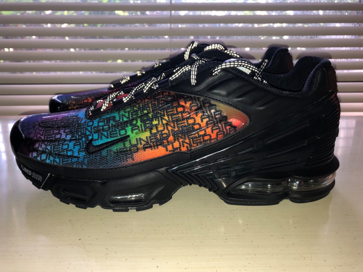 Size 13 - Nike Air Max Plus 3 Premium Rainbow Gradient for sale 