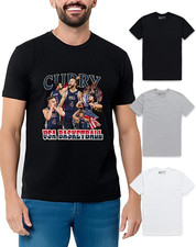Stephen Curry Navy USA Basketball 2024 Olympics White Shirt