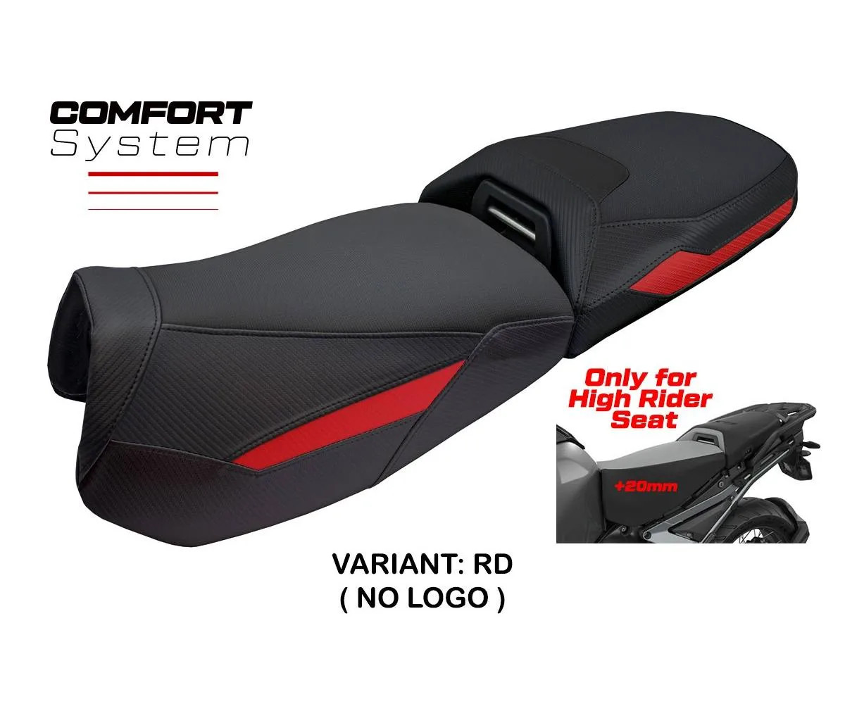 Seat cover Haisyn Comfort Sys Red RD Tpz compatible BMW R 1300 GS ADV 2024 2026