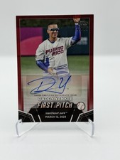 2024 Topps Series 2 - 2023 First Pitch Autographs New York Yankees Red /25