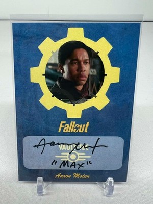 Fallout Aaron Moten as Maximus Signed with Inscription Autograph Custom Card