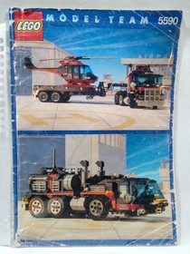 🔥LEGO Model Team 5590 Whirl N' Wheel Super Truck 100% Complete w/ Instructions